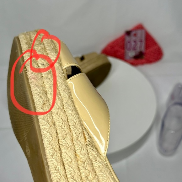 Kelsi Dagger Bianca Wedge Platform Slip-On Sandals Size 8.5 - Picture 12 of 14